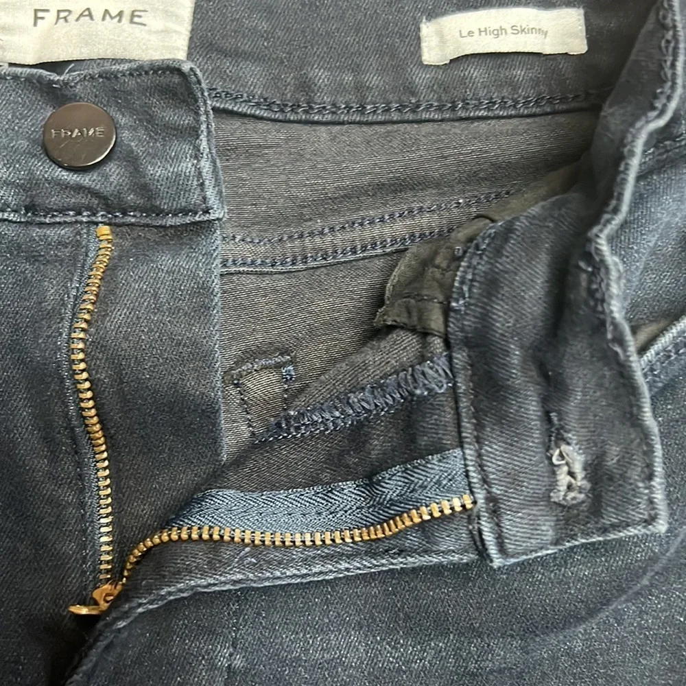 Frame Le High Skinny Jeans in Seaway - Picture 7 of 12